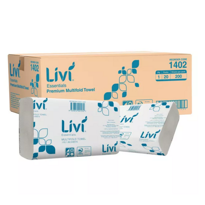 Livi Essential Slimfold Paper Towel