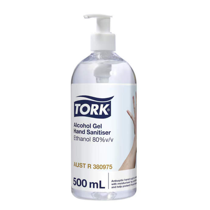 Tork Alcohol Gel Counter Bottle With Pump - 500ml