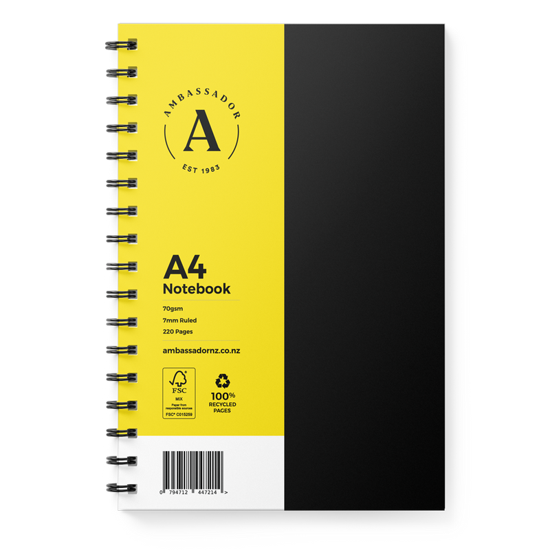 Ambassador Notebooks - Hard Cover