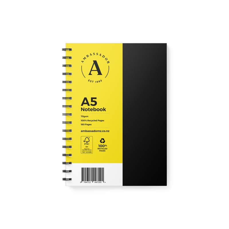 Ambassador Notebooks - Hard Cover