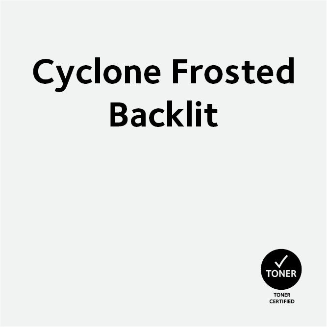 Cyclone Frosted Backlit