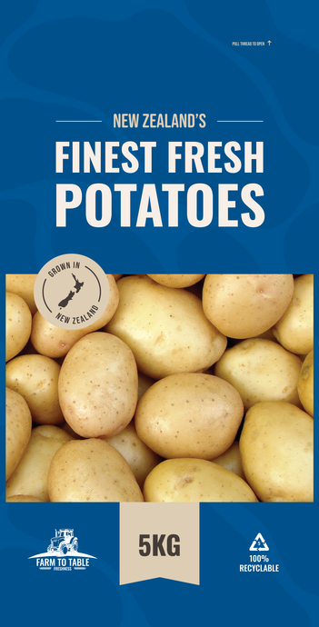 Potato Bag - Blue