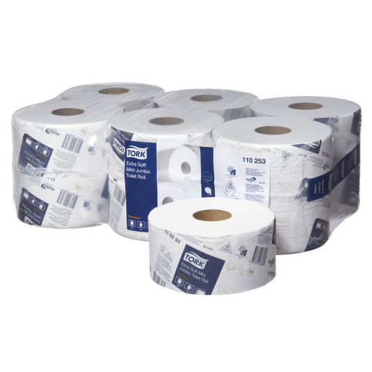 Tork Soft Mini Jumbo Toilet Roll - Premium Quality